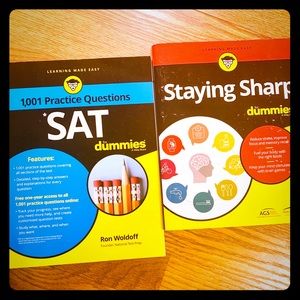 SAT FOR DUMMIES & STAYING SHARP FOR DUMMIES
